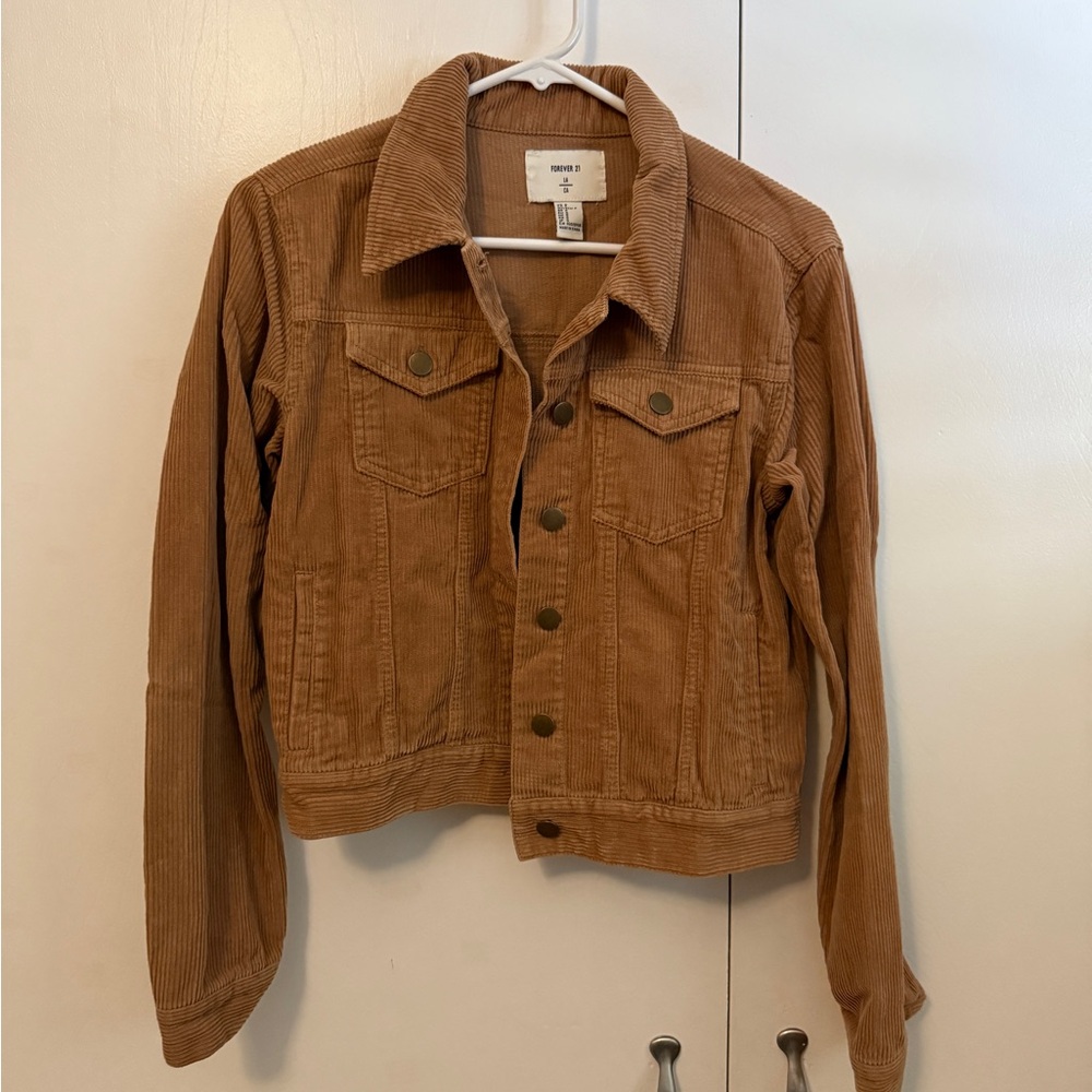 Forever 21 Tan Corduroy Jacket